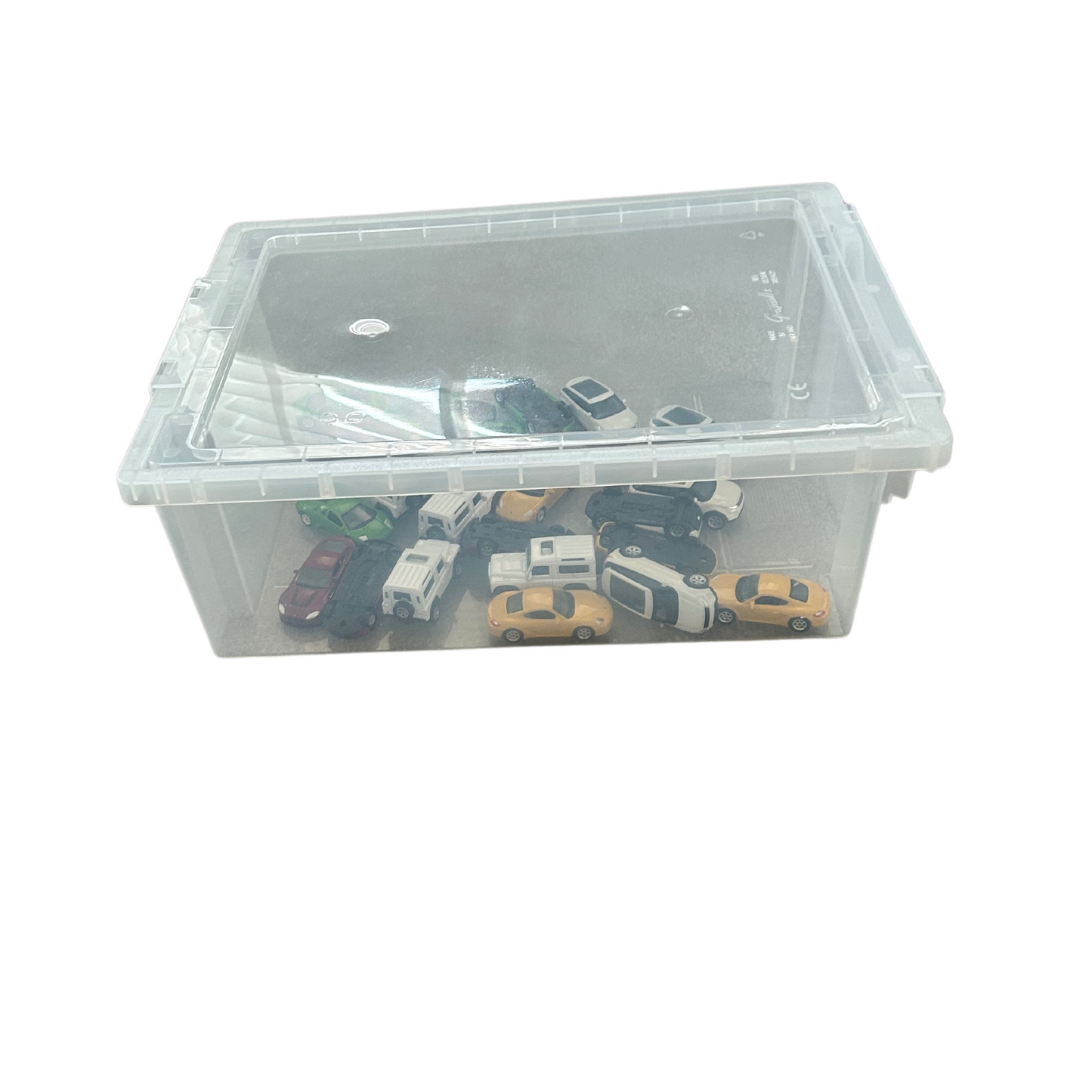 25 Diecast Cars + Tray & Lid